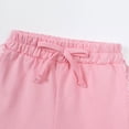 thumbnail image 6 of Futezty Girls Summer Outfits, 4th of July Baby Girl Outfits Toddler Baby Girls 2Pcs Pants Set 1Y 2Y 3Y 4Y 5Y 6Y Sling Plain Camisole Ruffle Short Denim Pants Children Cozy Outfits Suit, 6 of 9