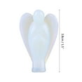 thumbnail image 2 of LLC 1.5inch Beautiful Natural Opal Angel Shape Crystal Healing Stone Gift, 2 of 6