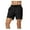 Black, variant on SSLR Swim Shorts for Mens Board Shorts Swimwear Swim Trunks Beach Shorts