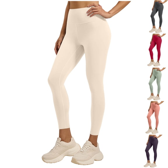 Bovxnpu Womens Yoga Workout Leggings Long Quickly Dry Tight Yoga Pants Breathable Cycling Athletic Pants