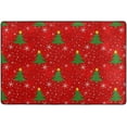 thumbnail image 4 of Dreamtimes Festival Christmas Tree Non-Slip Area Rug 36"x24", Red Floor Carpet Comfort Floor Mats Decor for Indoor Front Porch,Living Room, Bedroom,Kitchen, 4 of 5
