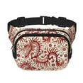 thumbnail image 1 of Disketp Dragons1 Riñonera de Doble Capa, Bolsa de Cintura Ajustable para Viajes, Correr y Senderismo, Riñonera Ligera para Hombre y Mujer, 1 of 9