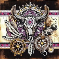 Battle Bullhead Diamond Art Painting Kit