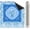 Light Blue, variant on Mahjong Mat, Non-Slip Neoprene Mahjong Table Cover with Game Rules & Carrying Bag, Noise Reduction Square Board Game Mat for Poker, Dominoes, Tile Games, 31.5x 31.5 Inch, (Minimalist Style)