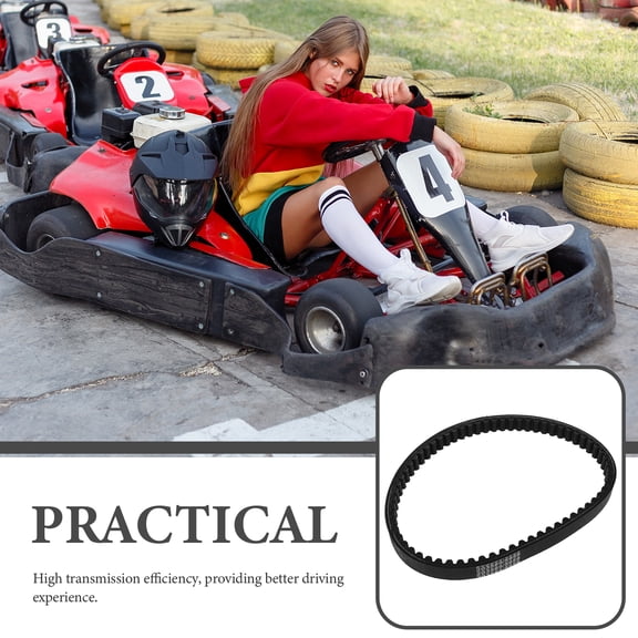 OULII Go Kart Belt Clutch Drive Black Rubber Belt Replacement Compatible with Manco Models