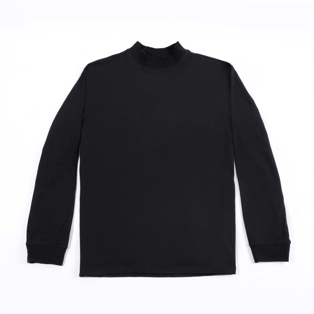 thermal mock turtleneck