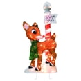 thumbnail image 1 of ProductWorks 32" Rudolph the Red Nosed Reindeer Pre-Lit Christmas Yard Decor, 1 of 11