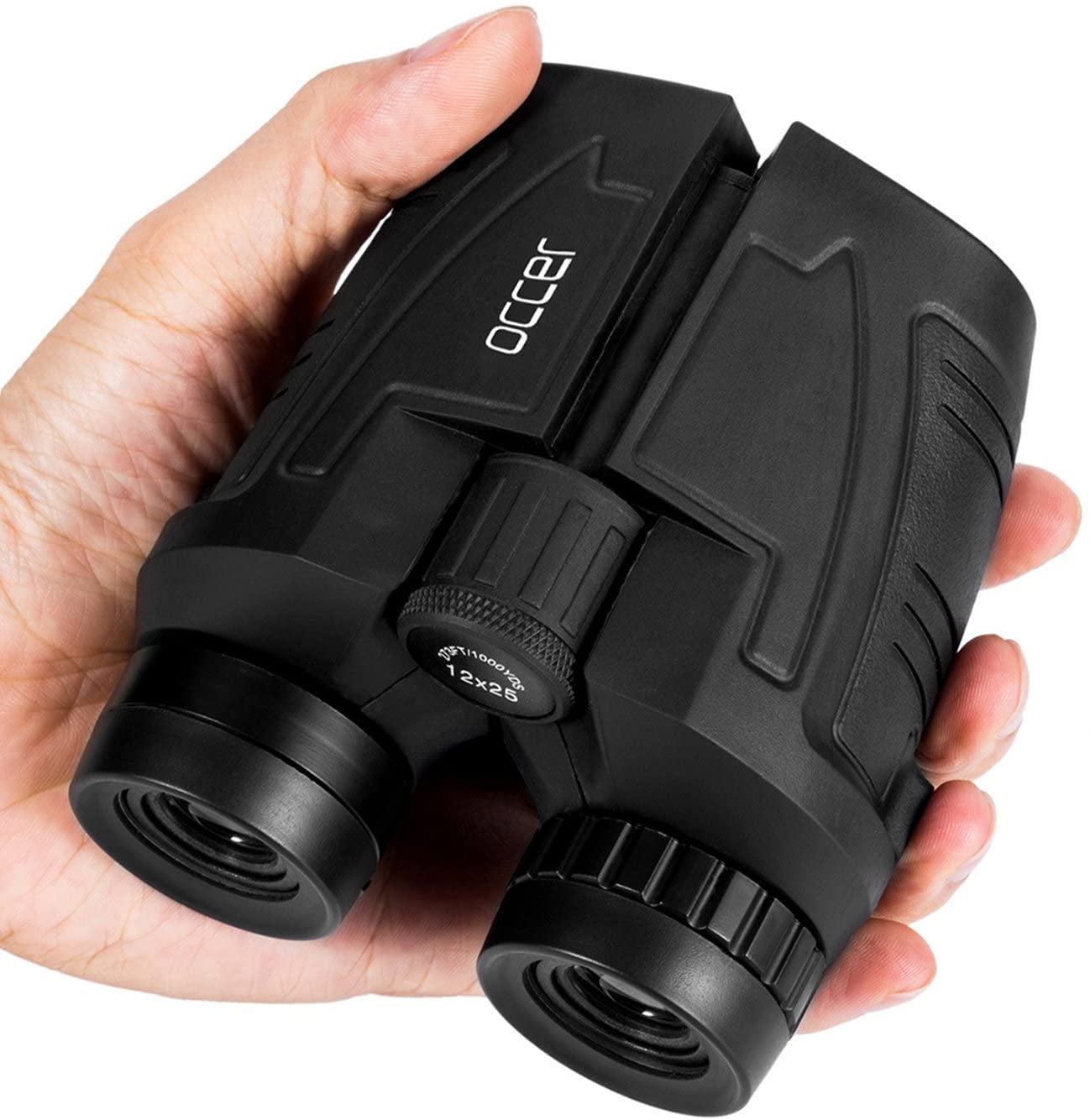 Occer 12x25 Compact Binoculars with Clear Low Light Vision, Large