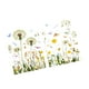 thumbnail image 5 of Calcomanías florales para ventanas,Flores de jardín Adhesivos para ventanas Calcomanías para ventanas de vidrio,Pegatinas para ventanas y puertas decorativas removibles,Calcomanías de, 5 of 8