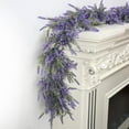 thumbnail image 6 of DefiDgd 71inch Purple Lavender Faux Flowers Garland Hanging Decor,All Year Lavender Garland for Farmhouse Wedding Mantle Arch Porch Stair Table Indoor Door Home Decoration, 6 of 9