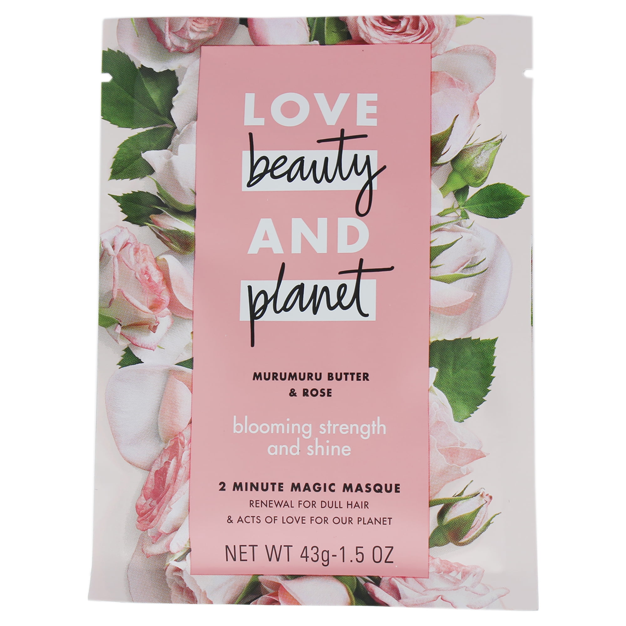 Love Beauty and Murumuru Butter and Rose 2 Minute Magic Masque