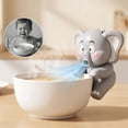 thumbnail image 5 of Clip-On Mini Food Cooling Fan Cute Elephant/Dinosaur Animal USB-C Rechargeable Hands-Free Bowl Fan, 3 Speeds, Low Noise, Portable Cooler for Soup, Noodles, Coffee, Office, Dorm, Travel, 5 of 10