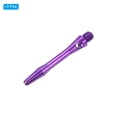 thumbnail image 3 of Uxcell 35mm Dart Shafts, Medium 2BA Thread Aluminum Dart Stems - 3 Pack (Purple), 3 of 5