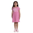 thumbnail image 3 of Mattel Barbie Girls Play Dress with Short Sleeves, 2-Pack, Sizes 4-16, 3 of 7