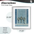 thumbnail image 4 of Stupell Industries Contemporary Tennis Racket Trio Gray Framed Print Under Glass, 17 x 21, by Franklyn Gregory, 4 of 8