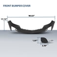 thumbnail image 3 of Primed Front Bumper Cover Fit For 2022-2023 Chevy Chevrolet Equinox 84911082, 3 of 10