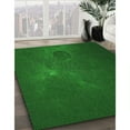 thumbnail image 2 of Ahgly Company Indoor Square Patterned Deep Emerald Green Area Rugs, 6' Square, 2 of 6