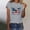 Gray, variant on Fourth of July Tshirts Shirts for Women Butterfly Usa Flag Shirts Crew Neck 4th of July Tops Short Sleeve Golf T-Shirt Curvy Tee Blouse Apparel