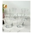 thumbnail image 2 of LeadingWare Hi Ball Oval Halo Acrylic Drinking Glasses Set of 4 (15oz) - 3.35" W x 3.35" L x 5.9" H Clear-DishWasher Safe, 2 of 5