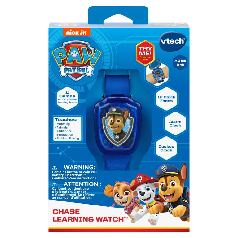 RELOJ EDUCATIVO DE CHASE - PATRULLA CANINA 551622