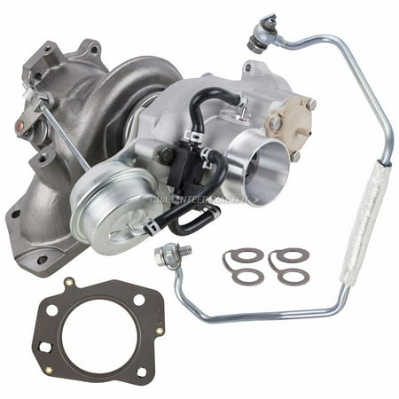 Turbo Kit w/ Turbocharger Gaskets Oil Line For Buick Verano Chevy