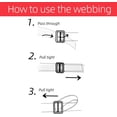 thumbnail image 6 of 4 Pack Plastic Dining Chair seat Covers/slipcovers with Adjustable Belt Strap (20‘’ W x 17‘’D x 4‘’H), 6 of 7