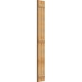 thumbnail image 2 of 10 3/4"W X 84"H Timbercraft Two 5 3/8" Boards Joined Board-N-Batten Shutters, Rough Sawn Western Red Cedar (Per Pair), 2 of 13