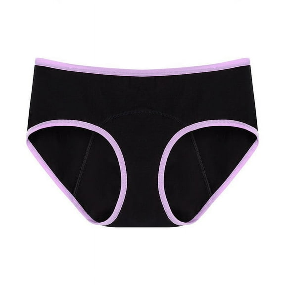 Bigersell Underwear Women Clearance High Waisted Thong Underwear Boyshort Thongs Panty Style P-1592 Cotton Boyshort Panties Ladies Thongs Briefs Mid Waist Women Cheeky Panties Purple XL