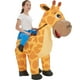 thumbnail image 2 of Disfraz inflable One Casa Ride On Giraffe para niños de 7 a 10 años, 2 of 6