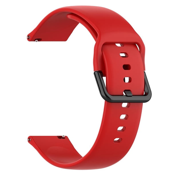 Ndcxsfigh Correa Correa Reloj para Galaxy Watch Active 2 40 Mm 44 Mm L (rojo)