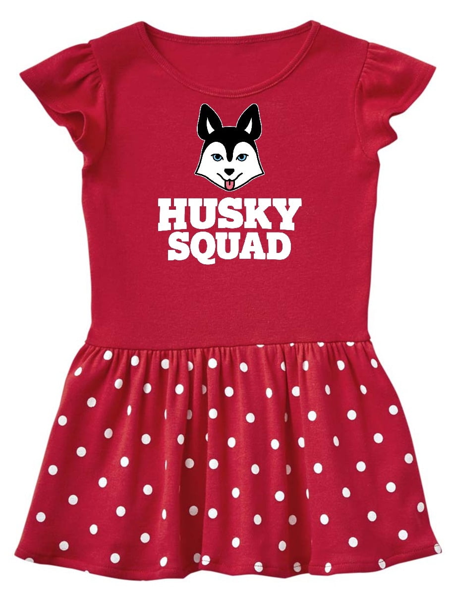 Dog Husky Squad Infant Dress