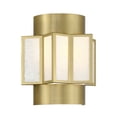 thumbnail image 3 of Warm Brass Two Light Wall Sconce from the Gideon Collection, 3 of 5