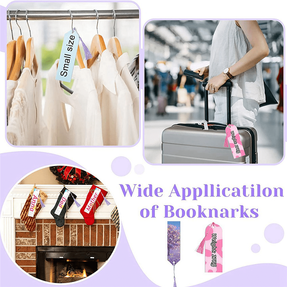 292Pcs Acrylic Bookmarks Blanks,Sublimation Acrylic Book Markers, DIY Crafts Projects Sublimation Accessories for Women
