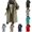 Army Green, variant on Women's Casual Midi-Length Belted Windbreaker Trench Coat Outerwear