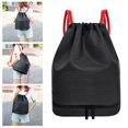 thumbnail image 4 of con cordón de 2 piezas para gimnasio, impermeable, seca, impermeable, bolsa para , unisex BLESIY Mochilas de 2 piezas, 4 of 8