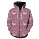thumbnail image 1 of Sudadera con capucha y cremallera para hombre, con estampado geométrico abstracto, unisex, de gran tamaño, con estampado 3D, informal, divertida, para primavera, 1 of 6