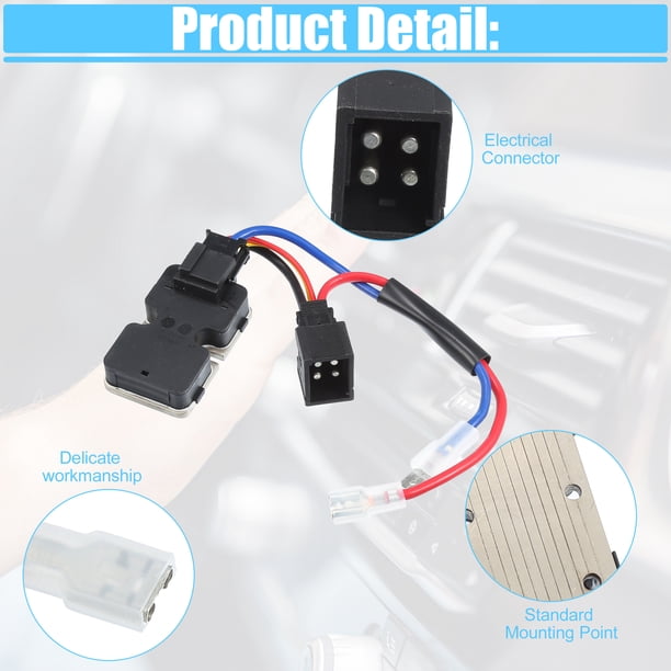 Front Blower Motor Resistor – Fits 1994-1999 Mercedes-Benz S500 (1408218451 / Super303)