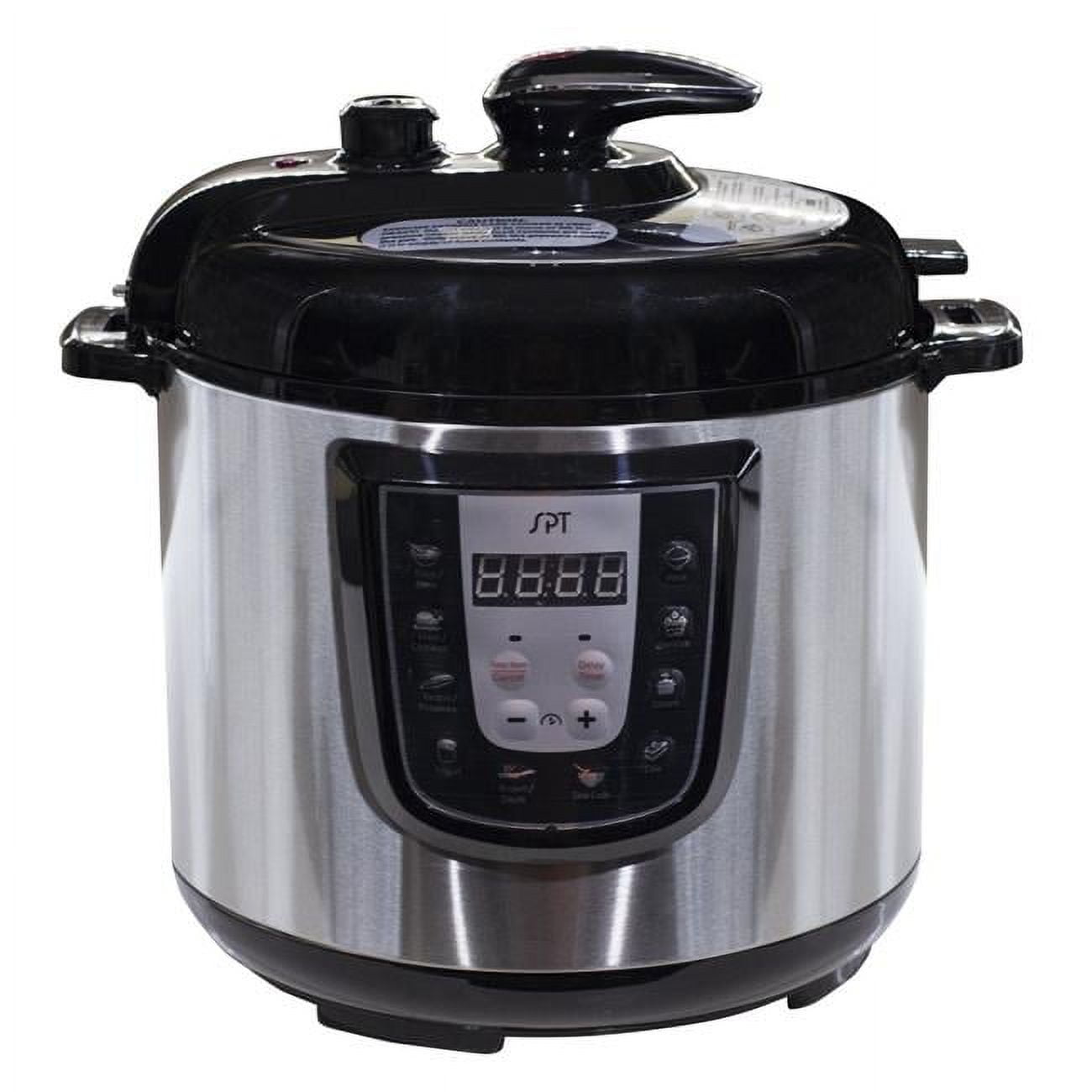 SPT EPC 14D 6 qt Electric Stainless Steel Pressure Cooker Walmart