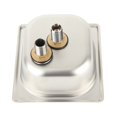 thumbnail image 3 of Stainless Steel Automatic Cup Washer Cleaner Glass Rinser High Pressure Multi Angle Washing Practical Cup Cleaning Tool for Bars Pubs Restaurants, 3 of 7
