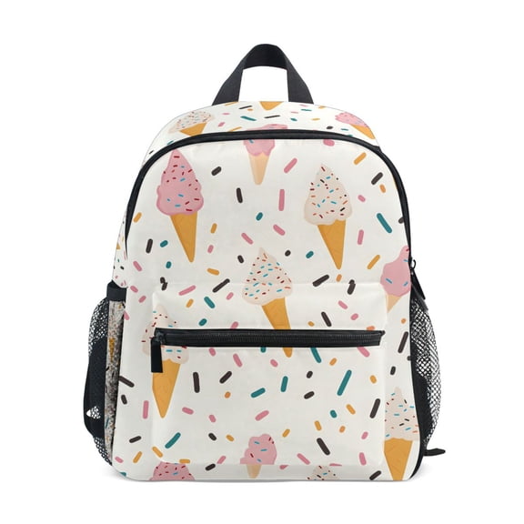 ALAZA Cartoon Ice Cream School Backpack Small Bookbag Mini Bags
