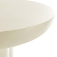 thumbnail image 3 of Modway Caspian Table à Manger Ronde en Béton de 40 Pouces en Blanc, 3 of 10