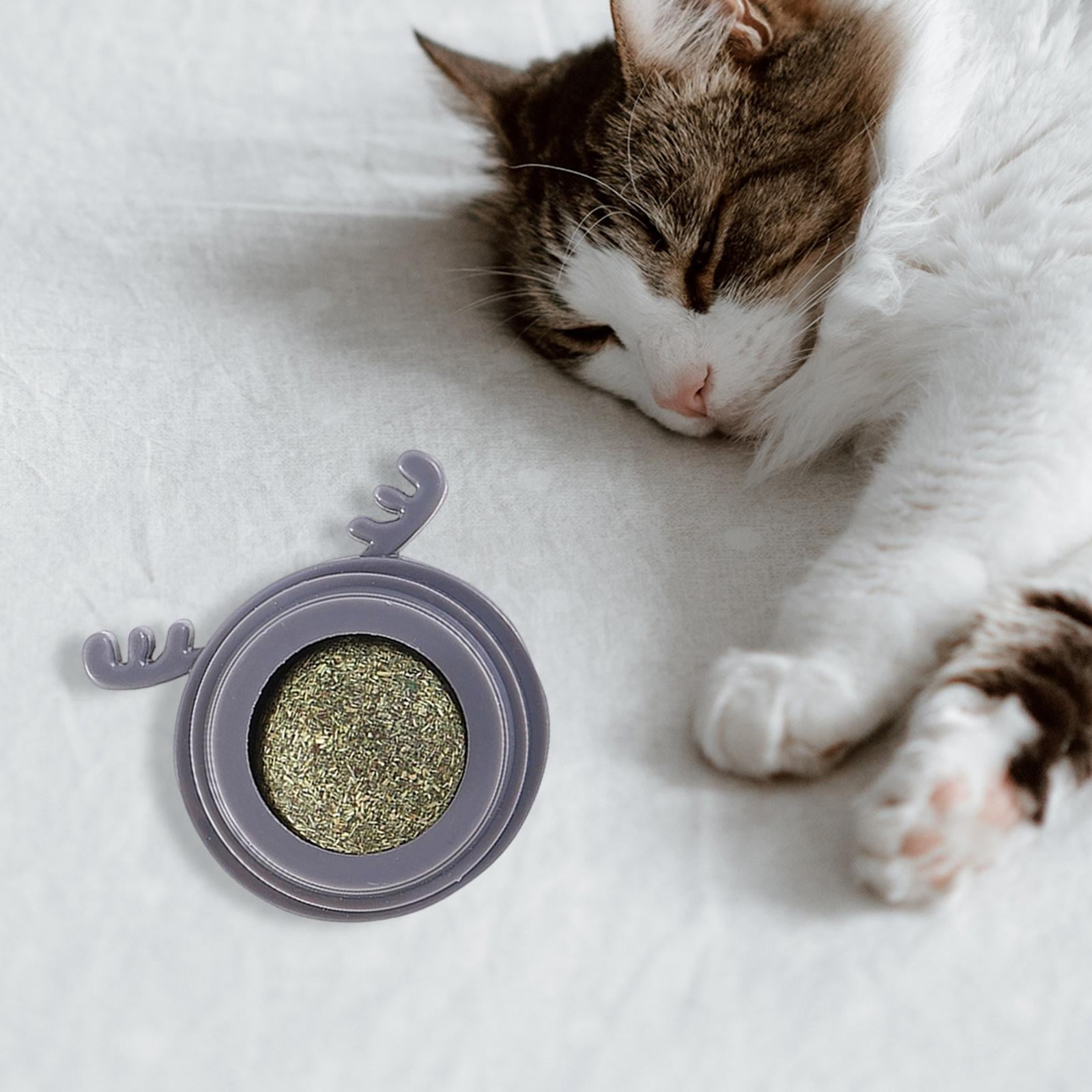 Catnip Lick Ball, Cleaning Catnip ball ,360 Rotatable ,Treats Nutrition