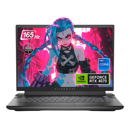 Dell Alienware m16 16" 165Hz Gaming Laptop QHD- Intel 13th Gen Intel Core i7 13700HX- RTX 4070 -Dark Metallic Moon (16GB RAM | 1TB PCIe SSD)