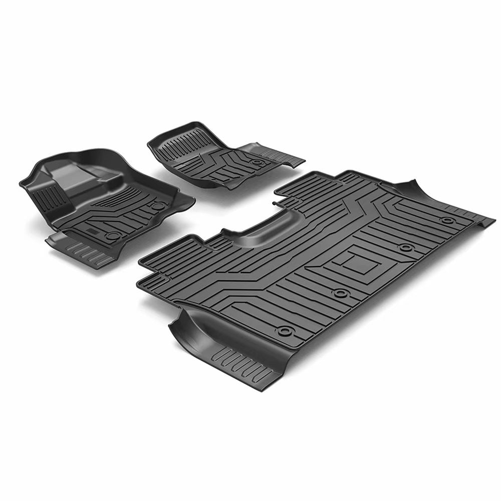 Custom Fit 5D TPE All Weather Car Floor Mats Liners for Ford F150