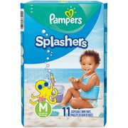 Pampers Splashers Size m, Disposable Swim Pants, 11 Ct Pack