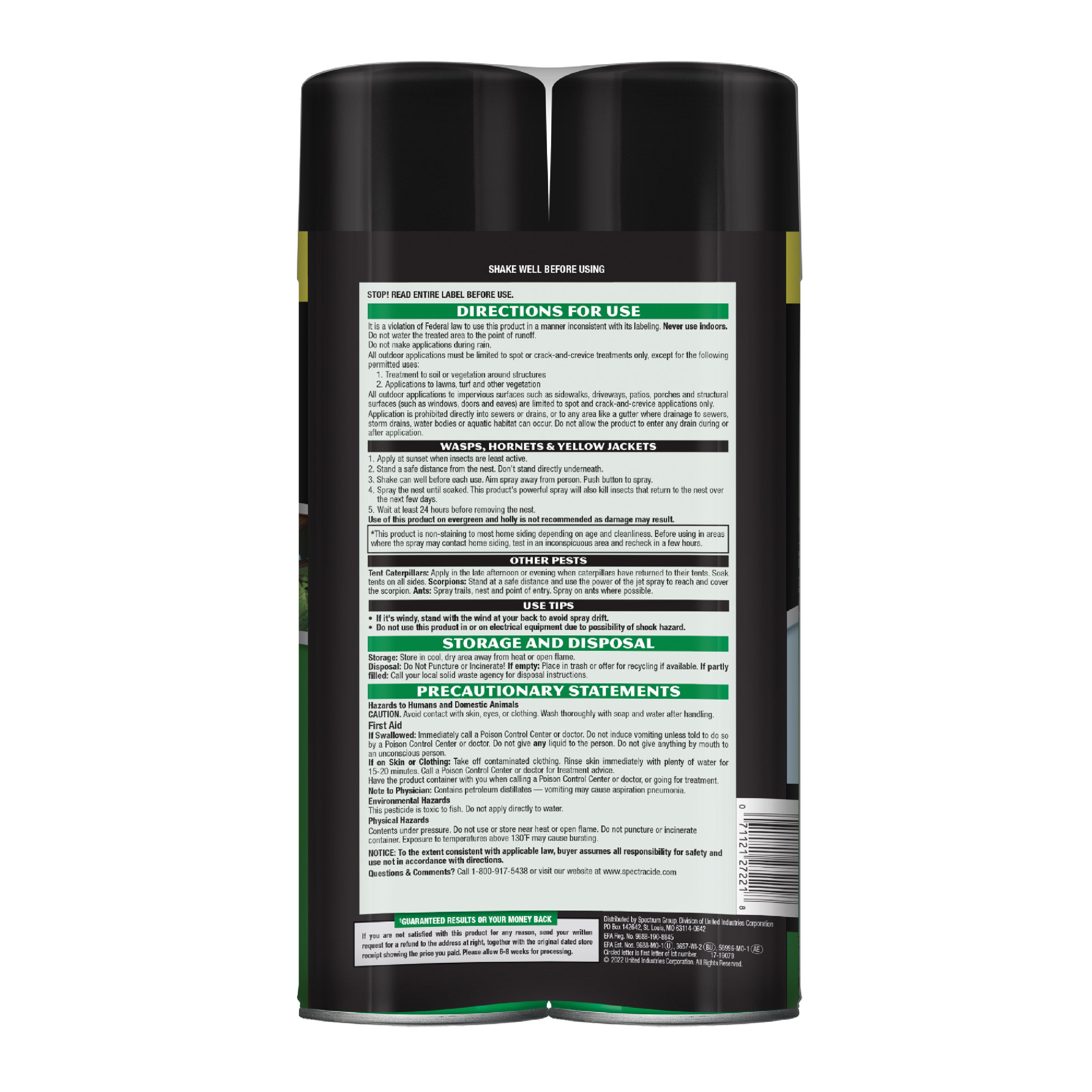 Spectracide Wasp & Hornet Killer Aerosol, 2-Pack photo 8