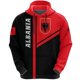 thumbnail image 2 of Sudaderas con estampado 3D de la bandera de Albania, sudaderas con capucha y chándales, sudaderas deportivas de moda, sudaderas con capucha con estampado 3D de águila para hombres, 2 of 5