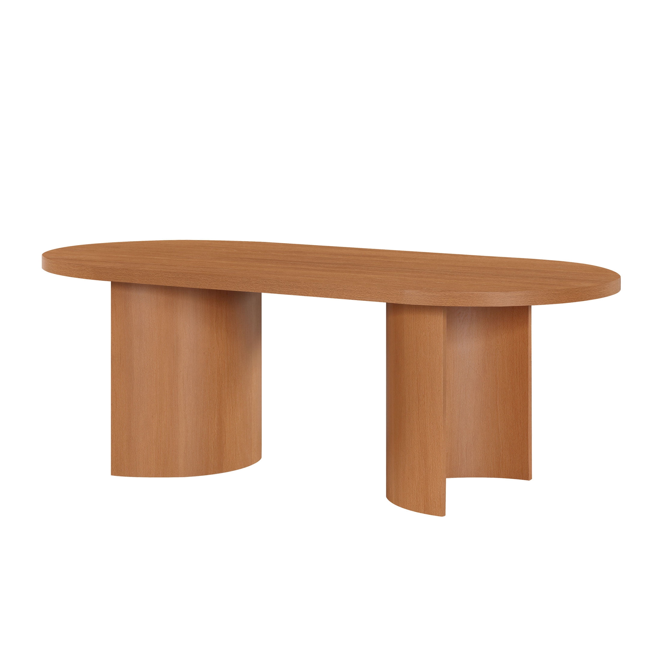 Beautiful Mae Coffee Table by Drew Barrymore, Cherry Finish