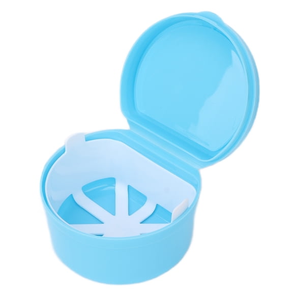 Contenedor de almacenamiento de dentaduras postizas Fugacal caja de retención dental limpia para viajes