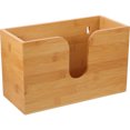 thumbnail image 4 of Wall Mounted Paper Towel Holder Bathroom Kitchen Wood Paper Towel Dispenser, 4 of 8